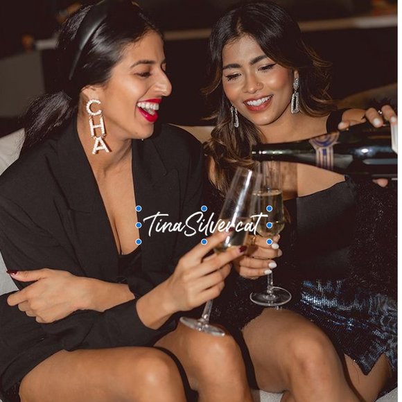 BLOGGER'S FAVE! Zara Sequin Mini Skirt Blue NWT - Picture 7 of 14